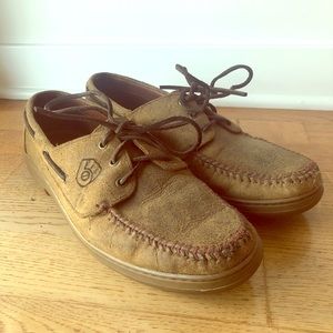 Rare Allen Edmonds Milwaukee Brewers Boat Shoes